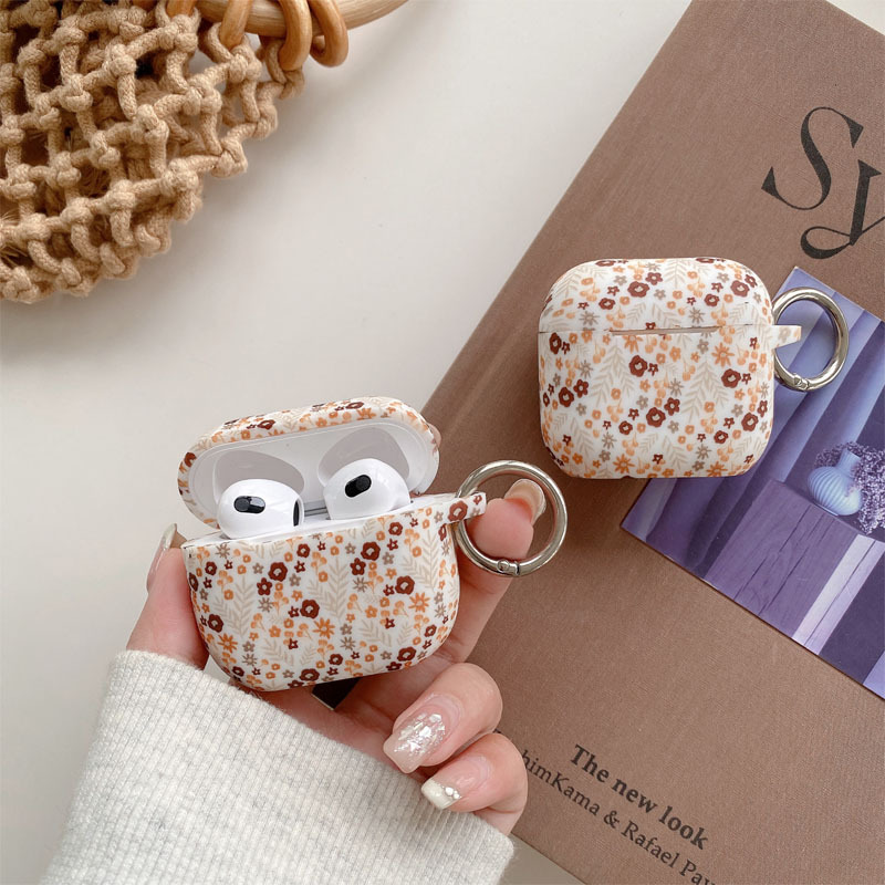 New Apple Headphone Protective Cover High-End Printed Airpods4 Protective Case Silicone AirPods Cover Wholesale