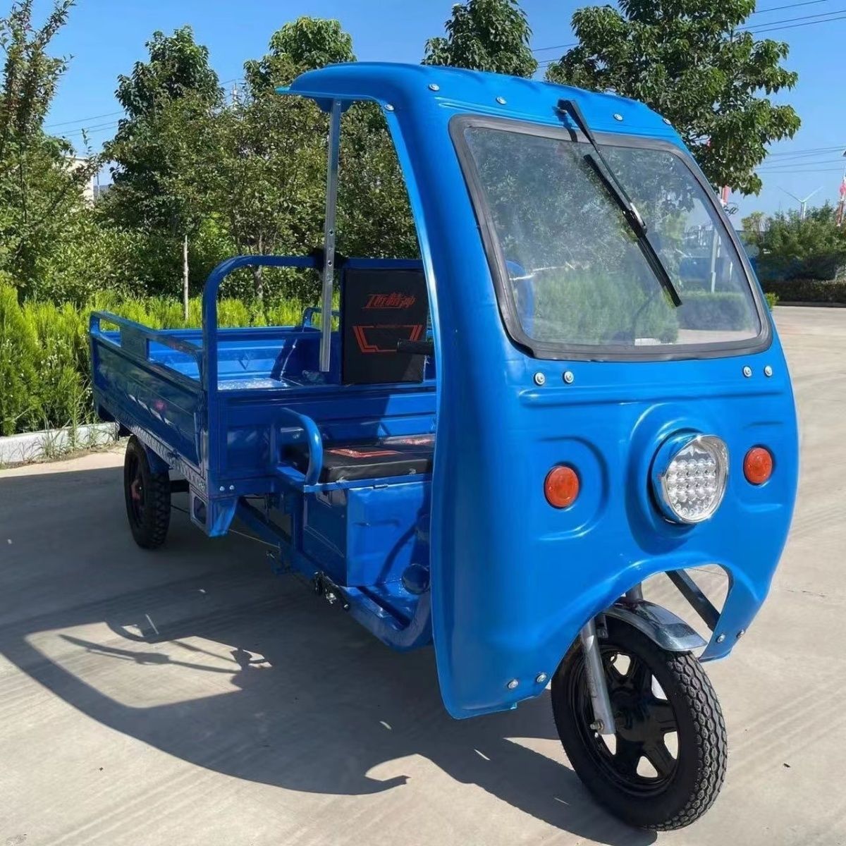Electric Vehicle Tricycle Truck Mountainous Area New Agricultural Heavy-Duty Battery Truck Pull Truck Shed Express Freight