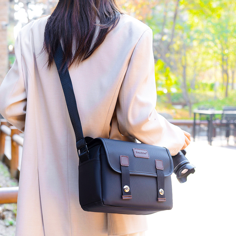 Camera Bag Slr Shoulder New Cross-Border Mirrorless Camera Suitable for Sony Canon Nikon Fuji Digital Men and Women Waterproof