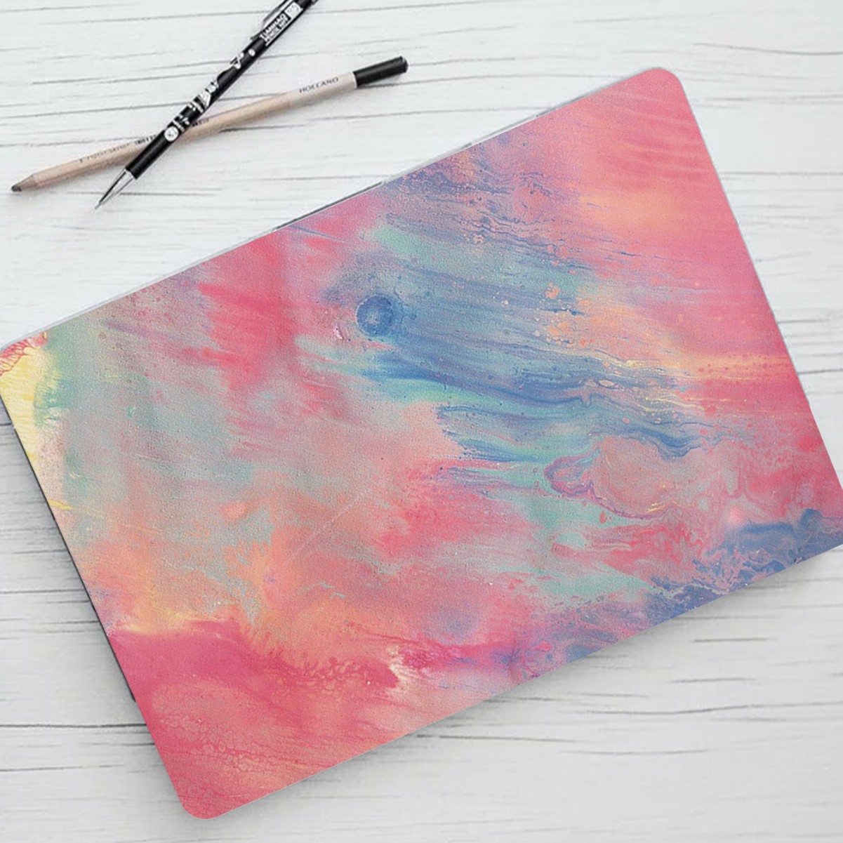 Cross-Border Popular MacBook Apple Computer Sticker Laptop Skin Sticker Without Leaving Glue Protective Film