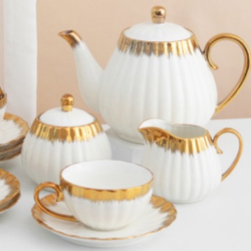 Light Luxury Seasoning Jar Set, High-Looking Ceramic Creative Storage Jar, Salt Jar, Seasoning Box, Household Kitchen Supplies Sugar Jar