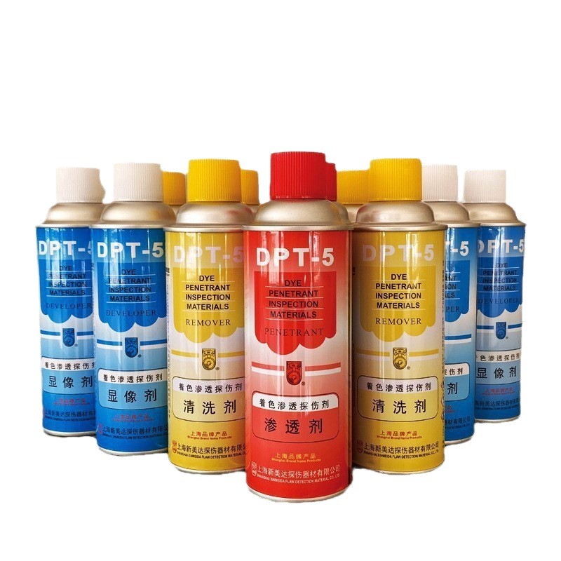 New Meida Dpt5 Coloring Penetration Inspection Cleaning Agent Penetrant High-Sensitivity Three-Dimensional Scanning Developer