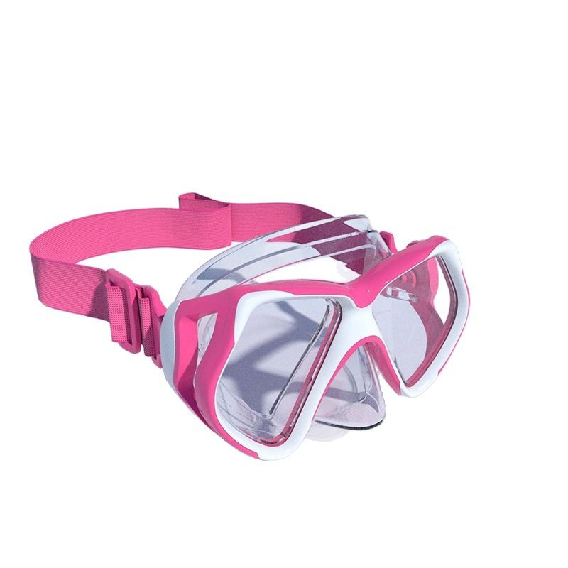 New Diving Goggles, Snorkeling Essential Set, Waterproof Silicone Tempered Glass, Amazon Best-Selling Cross-Border Eye Protection, Europe and America