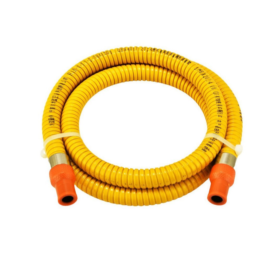 New National Standard Explosion-Proof Gas Pipe Liquefied Gas Pipe Explosion-Proof Metal Coated Gas Pipe Water Heater Connecting Pipe