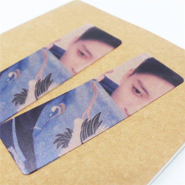 Pvc Bookmark Production Pp Plastic Frosted Translucent Bookmark Drawing Production Advertising Creativity Free Design