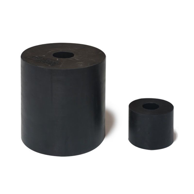 Round Rubber Rubber Pad Rubber Pad Cushioning Shock Absorbing Shock-proof Machinery High Elastic Industrial Air Conditioning Solid Fan Anti-skid