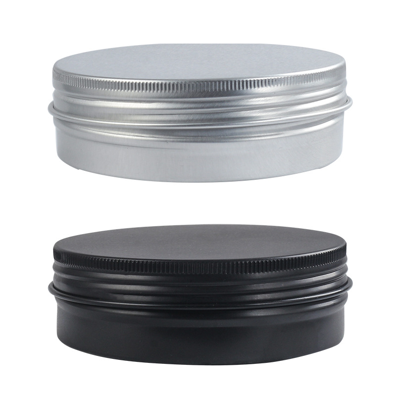Tobacco Box Portable Aluminum Alloy Pipe Grass Sealed Box Round Thread Moisture-Moisture-proof Storage Cigarette Box