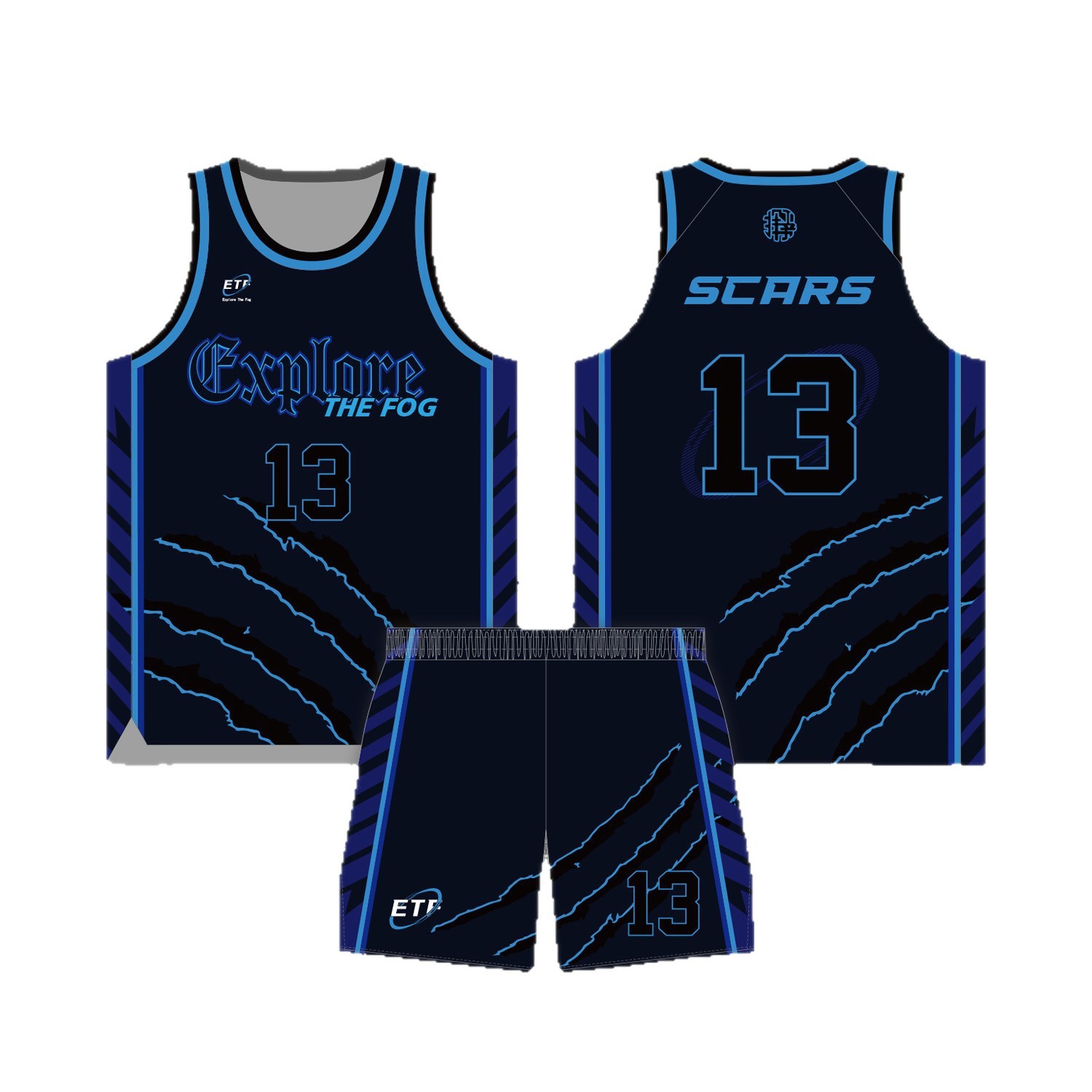Tanzhu Digital Printed Jersey Customized American Narrow Shoulder Training Vest for Male and Female College Students Team Basketball Uniform Suit