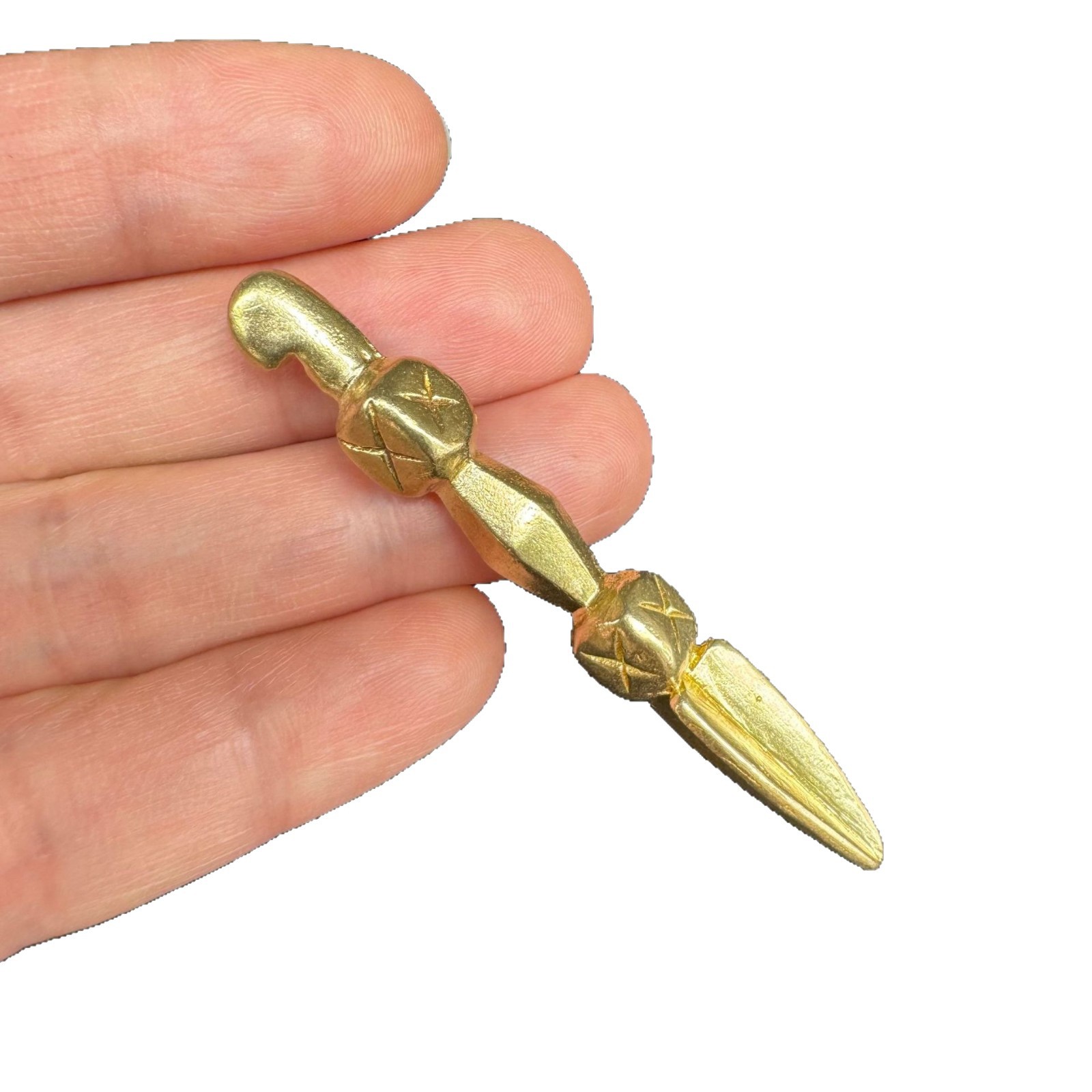 Brass Horse Head Mingwang Pestle