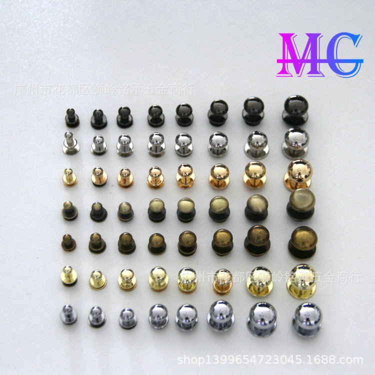 Изысканные аксессуары для декора сумок с винтовыми головами монахов, аксессуары для мобильных телефонов, аппаратные аксессуары для сумок, кошельков, ремней