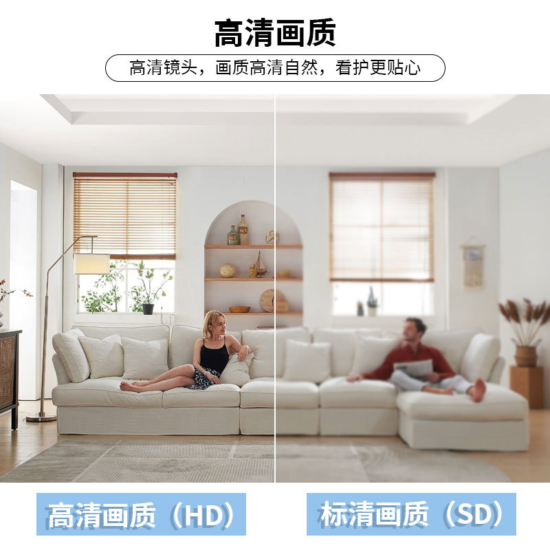 Factory Hot-Selling Wireless Panoramic Light Bulb Camera E27 Light Bulb Camera with Night Vision Dual Light 360-Degree Smart Monitoring