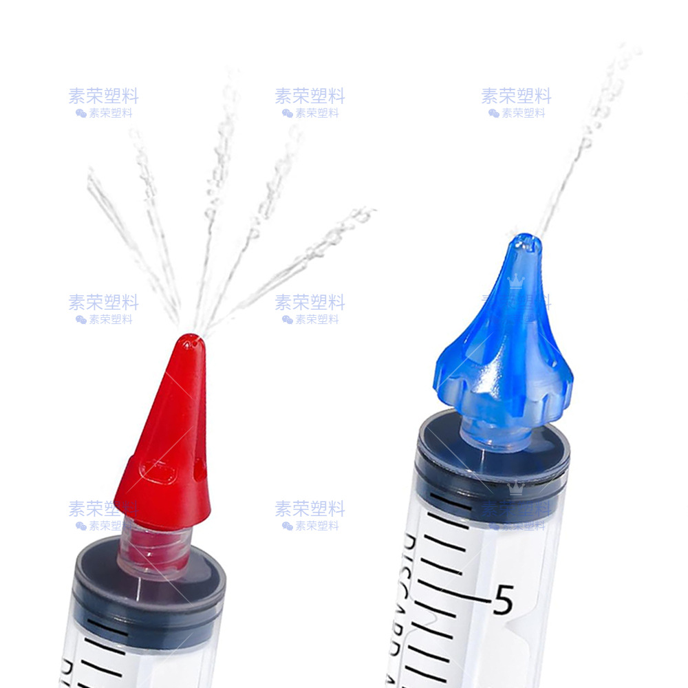 Cross-Border Syringe Ear Cleaner Household Convenient Ear Cleaner Earwax Cleaning Tool Syringe Ear Rinser Ear Cleaning Head
