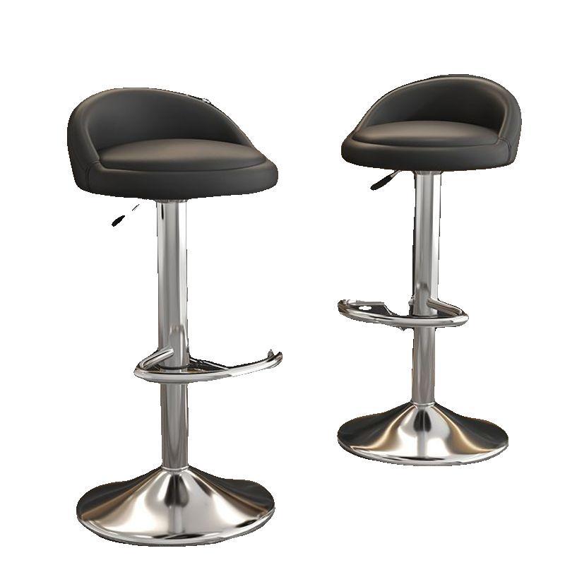 Bar Chair, Home Bar Chair, Modern Simple Liftable Rotating Backrest Chair, Front Desk Cashier Comfortable Stool