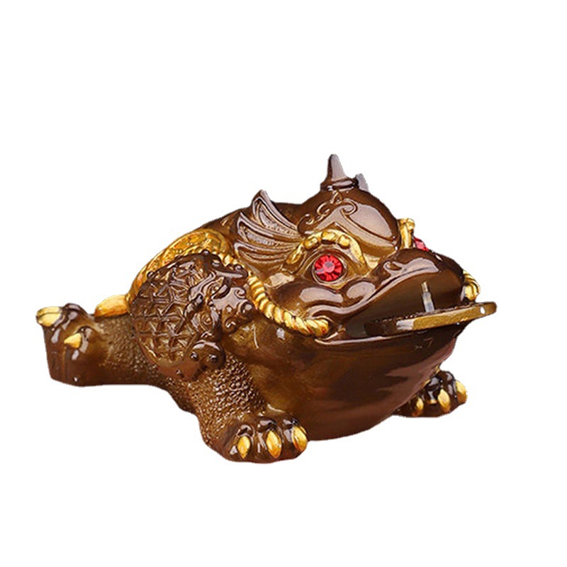Tea Pet Small Ornaments Color Change Litchi Fruit Myrica rubra Golden Toad Tea Table Tea Play Creative Tea Table Ornaments Tea Set Ornaments