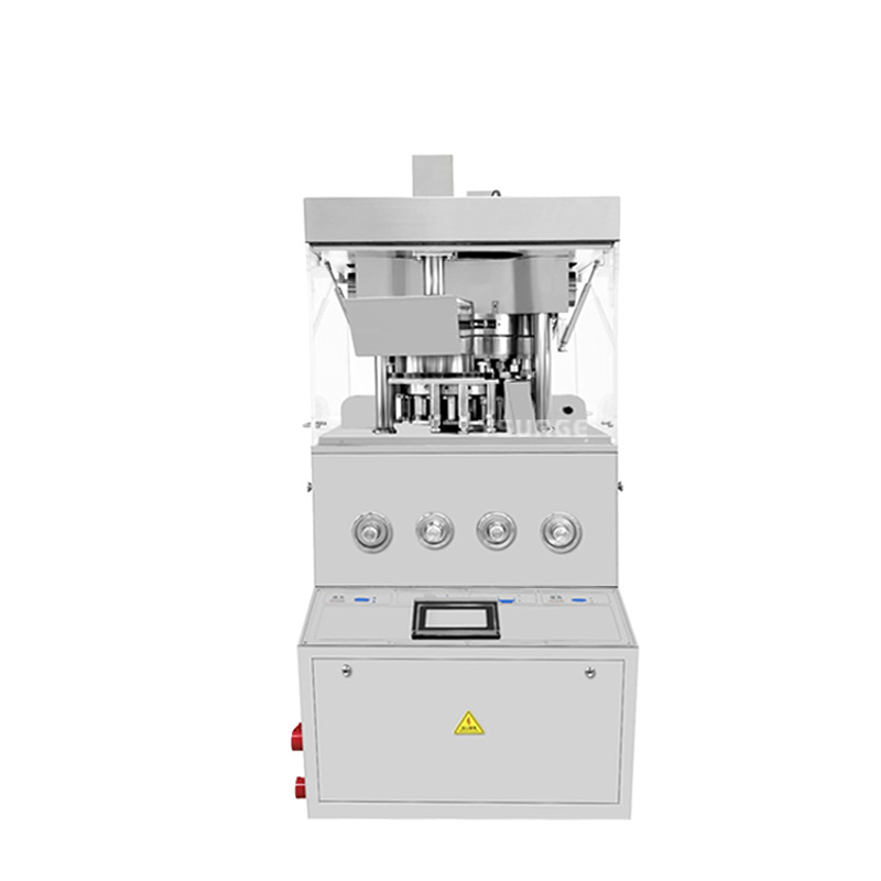 Pet Tablet Nutrition Tablet 25 Punch Fully Automatic Rotary Tablet Press Chinese Medicine Powder Tablet Making Machine Candy Tablet Press