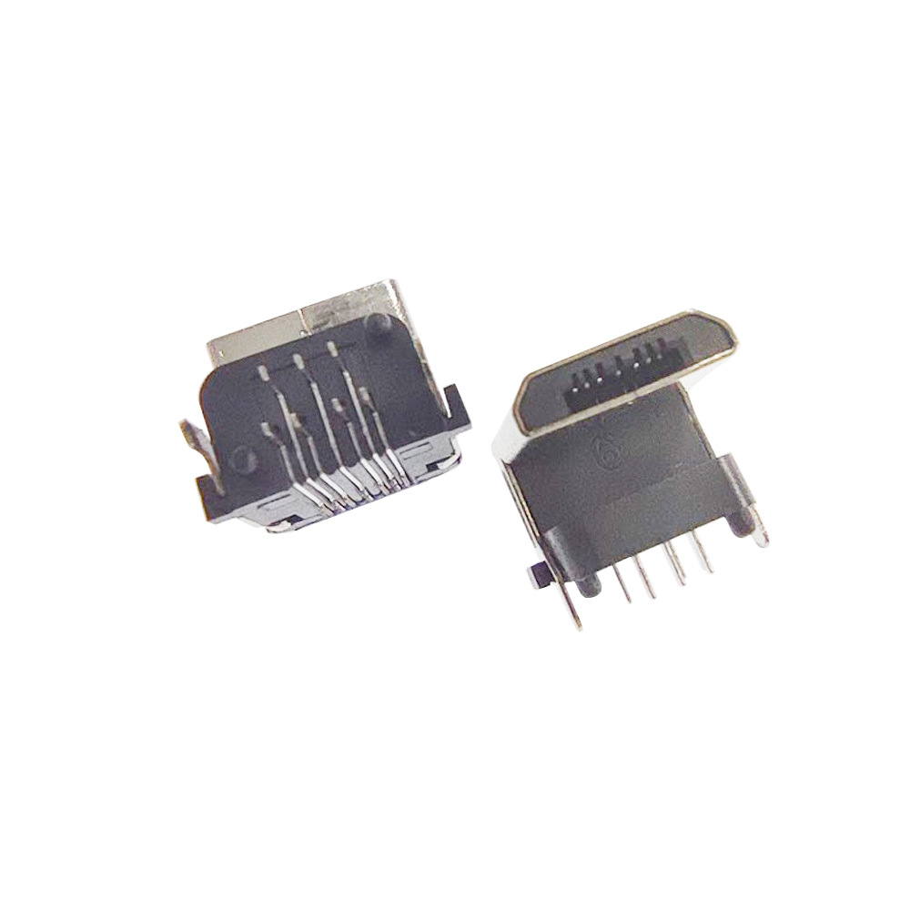 Micro USB Male Connector 2P/5P/7P Surface Mount, Recessed Mount, Clip-On, Vertical Mount, Mike Soldering Wire Type Connector Interface