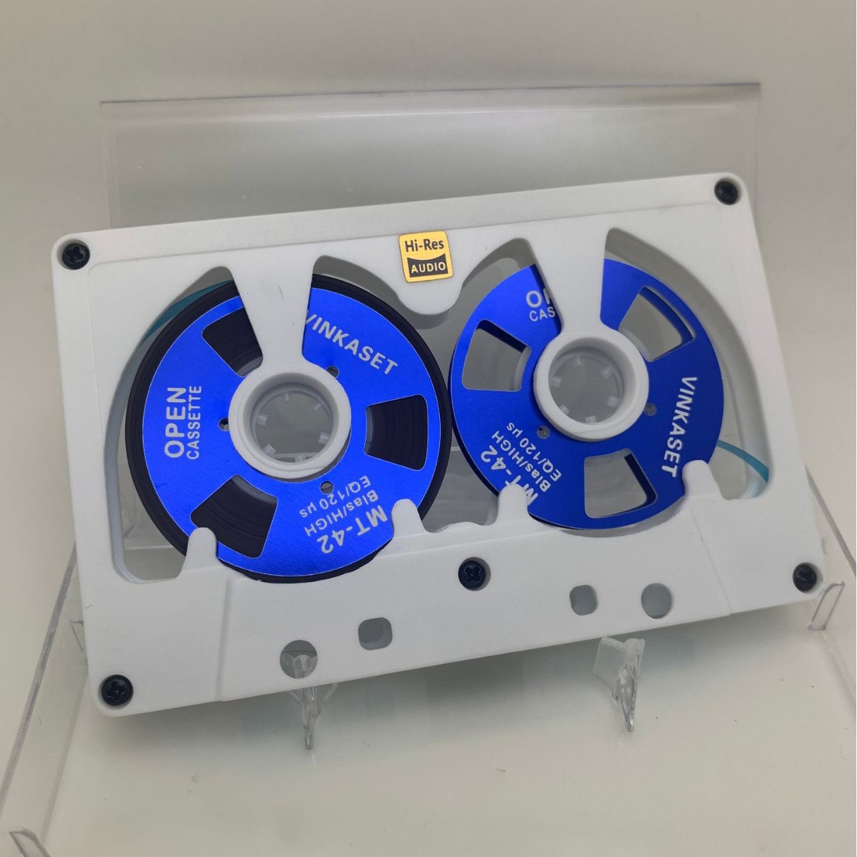 Original Hollow Small Opening Tape 50-Minute Blank Tape Double-Sided Metal Type One Core Cassette Tape