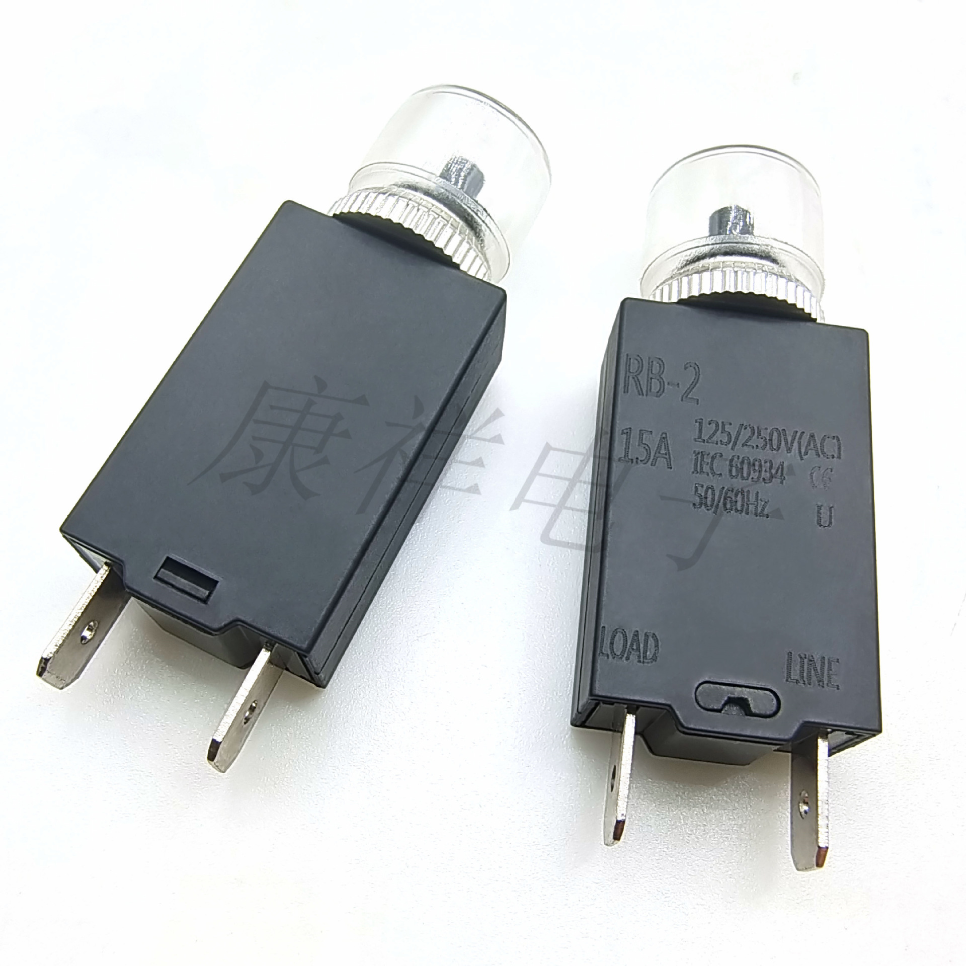 Rb2 Waterproof Overload Protector 0.5-20A Circuit Breaker Current Overload Protection for Power Tools Electrical Equipment