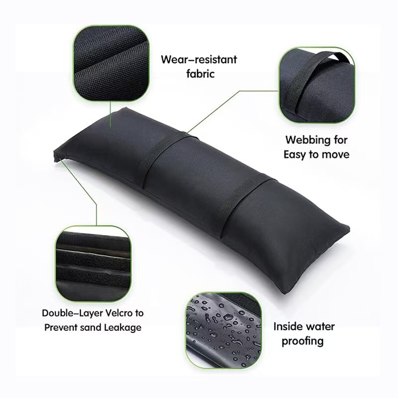 Outdoor Refillable Sandbag Sunshade Umbrella Base with Weight for Advertising Garden Umbrella Stand Beach