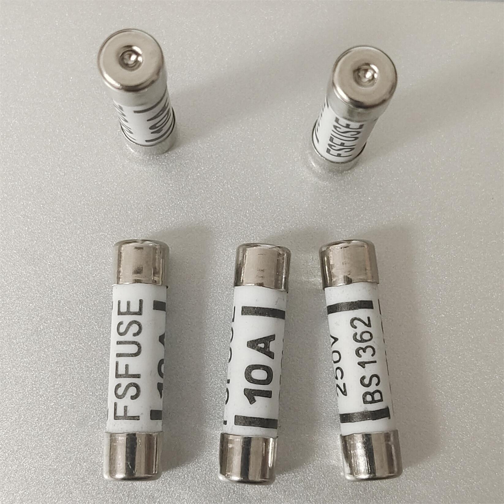 Seamless Riveting Bs1362 British Plug Fuse 6*25mm 3/5/10/13A/15A