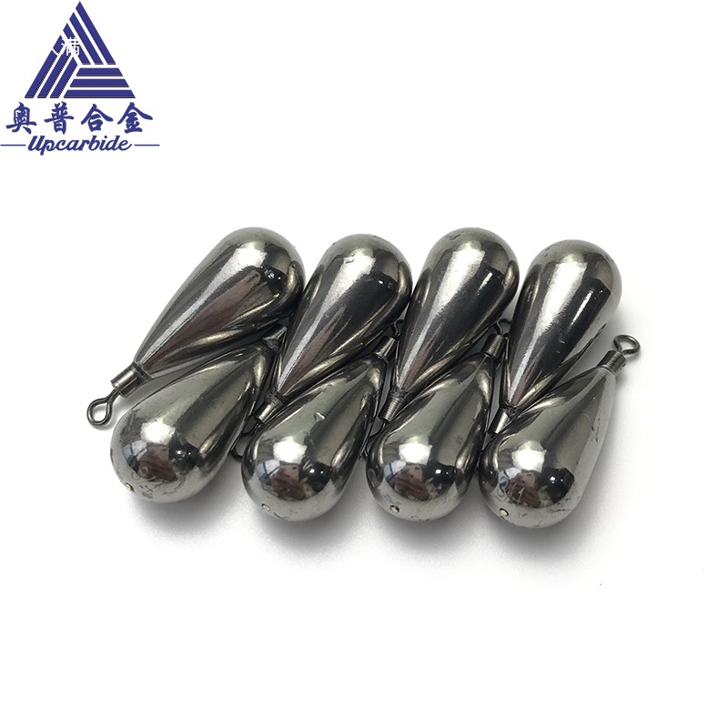 Tungsten Alloy High Specific Gravity Free Water Drop Fishing Sinker, Small Volume, Fast Sinking, Tungsten Steel Inverted Fishing Replaces Large Lead Sinker 187.5g