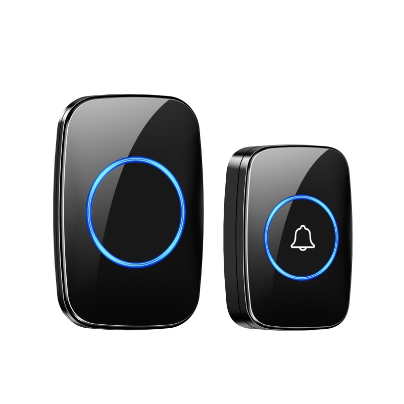 Фабричный беспроводной дверной звонок с цифровой музыкой, пульт дистанционного управления, межконтинентальный