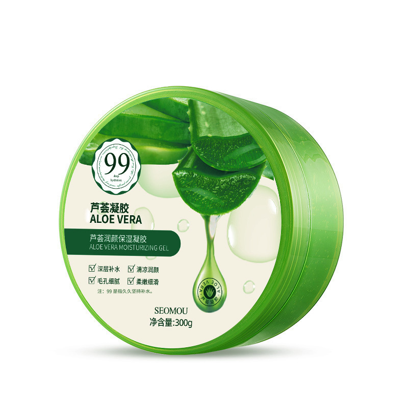 Aloe vera gel 300g moisturizing essence gel after sun moisturizing cream aloe vera gel wholesale a generation of hair