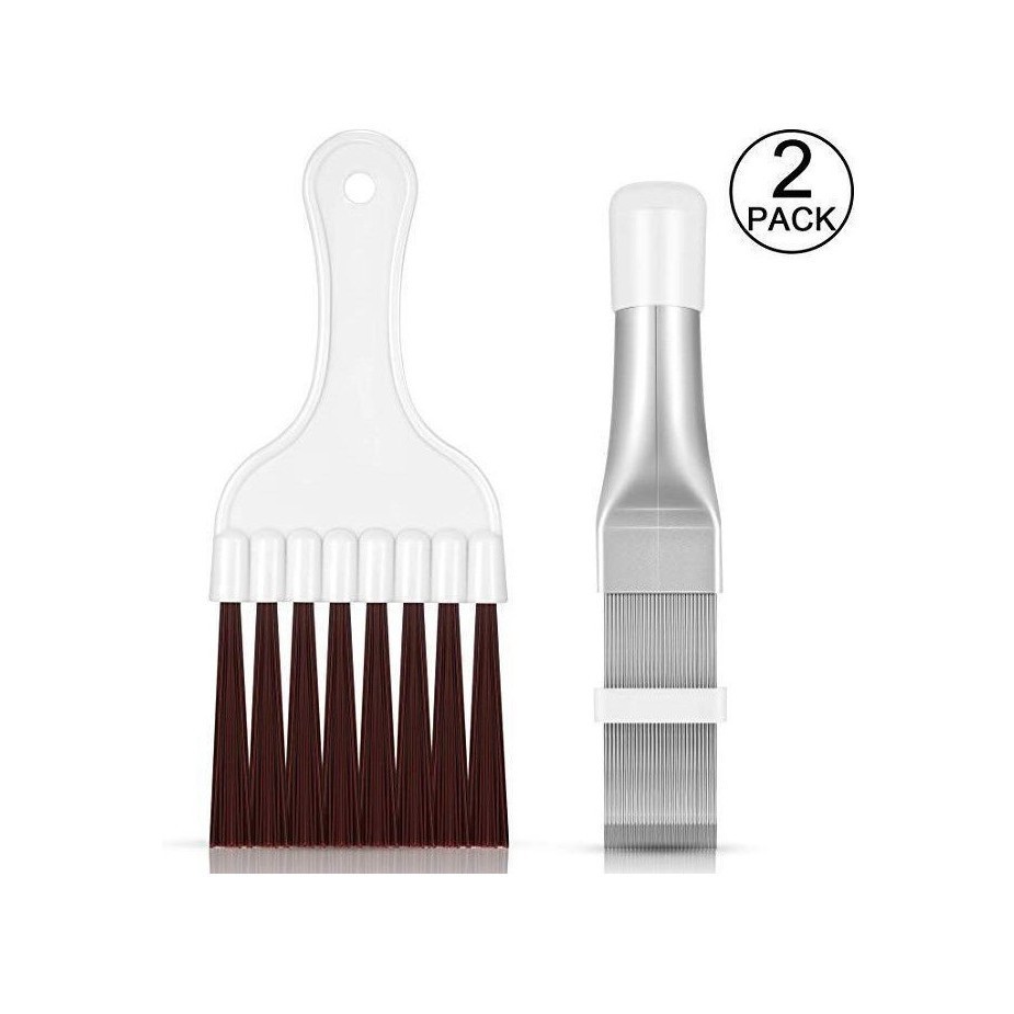 Гребенчатая щетка для кондиционера, гребенка из нержавеющей стали для чистки конденсаторов