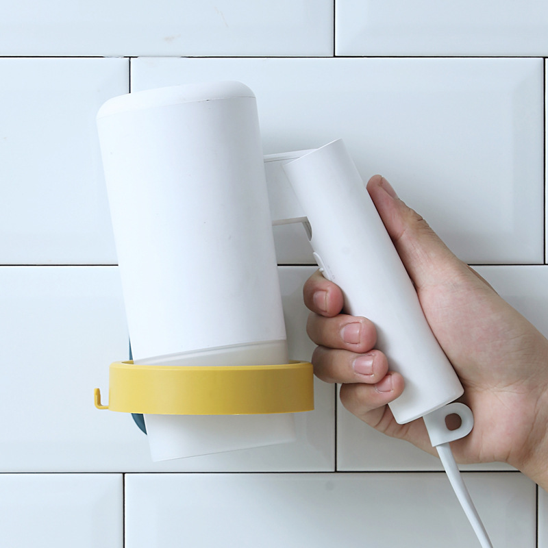 Punch-free hair dryer rack bathroom multi-functional wall-mounted Hair Dryer rack new wall-mounted Hair Dryer rack