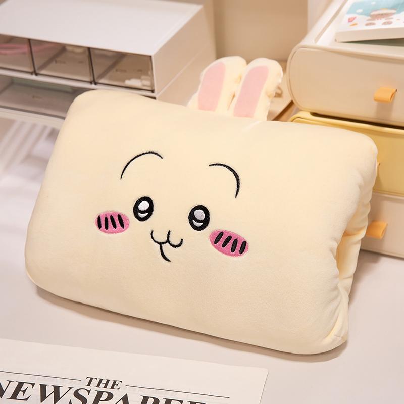 Winter Cartoon Cute Hand Warmer Pillow Girls Hand Warmer Cover Can Insert Hand Warmer Office Nap Pillow Wholesale