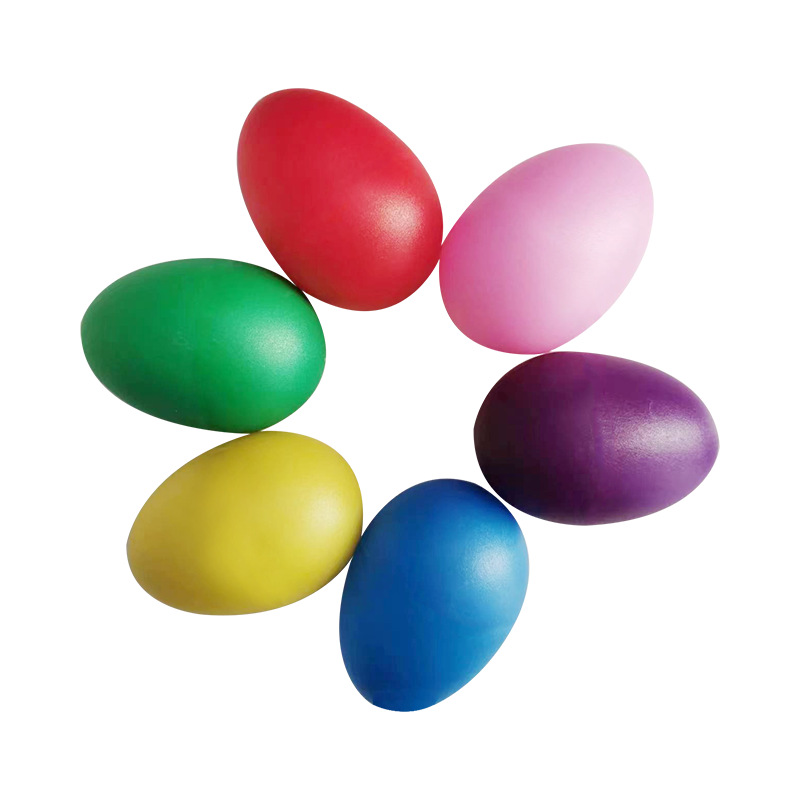 Wholesale Plastic Sand Egg Musical Instruments Colorfulful Sand Egg Children's Early Education Musical Instruments Orff Percussion Instruments