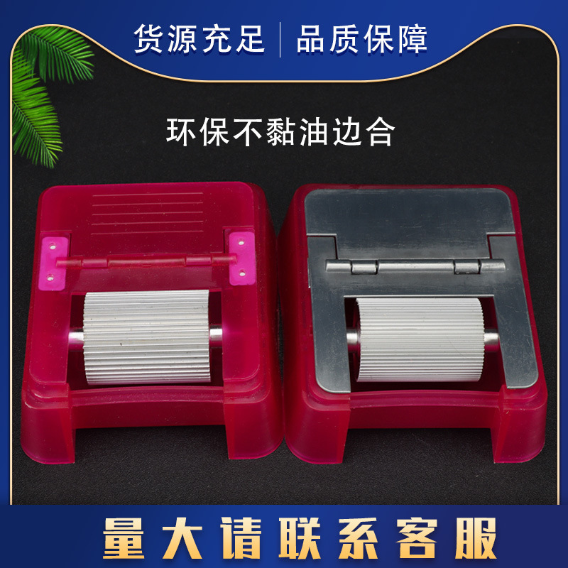 Железная крышка масляного контейнера, антипригарный масляный бак, подшипниковый масляный бак, масляный контейнер в цветной коробке, масляный контейнер для кожи