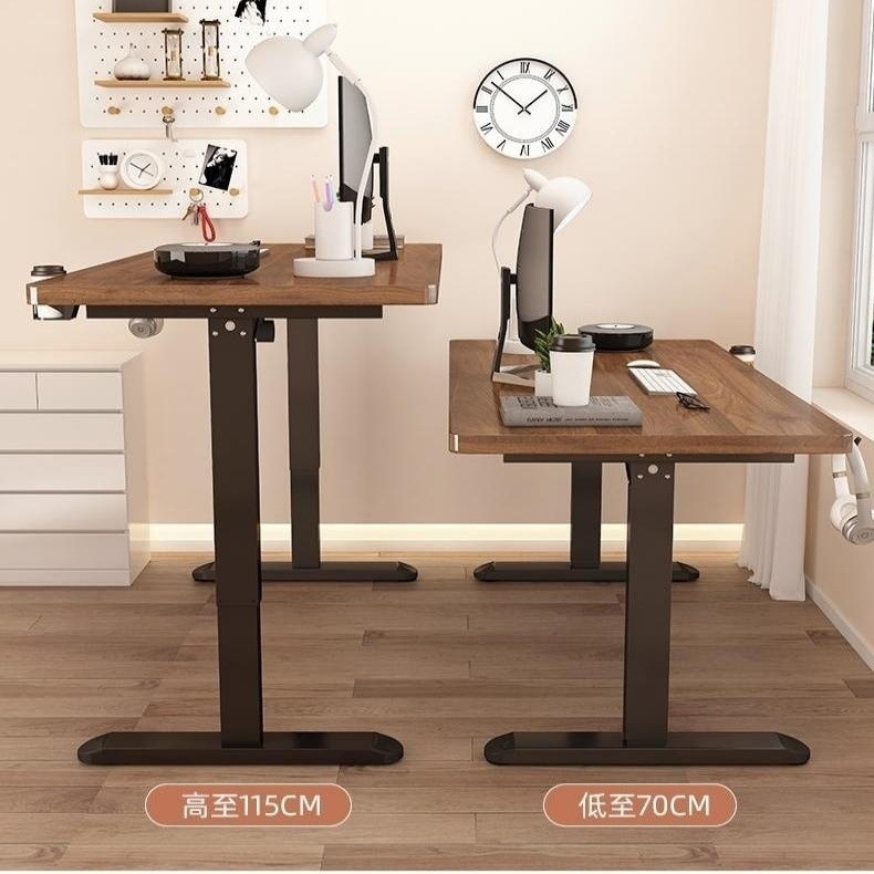 Solid Wood Core Electric Lifting Table Smart Computer Table Lifting E-sports Table Home Learning Office Desk Work