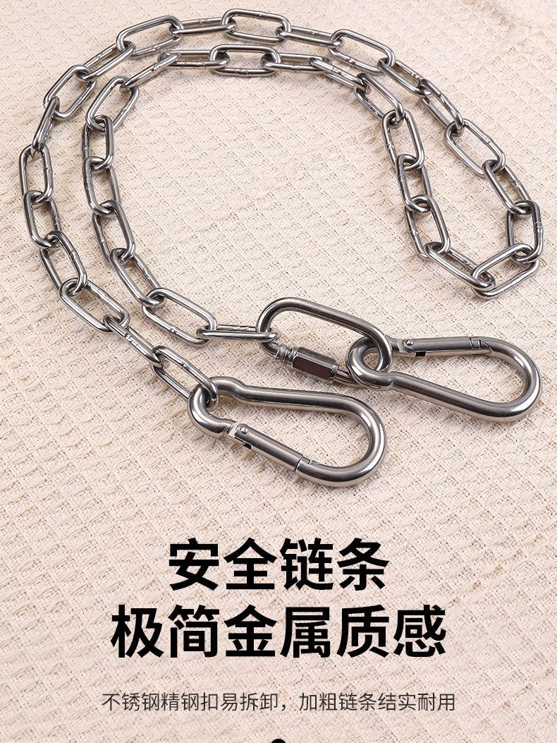 Manliqi Cadillac Bed Safety Chain Pull-Up Weight-Bearing Belt Accessories Extended Iron Chain Training