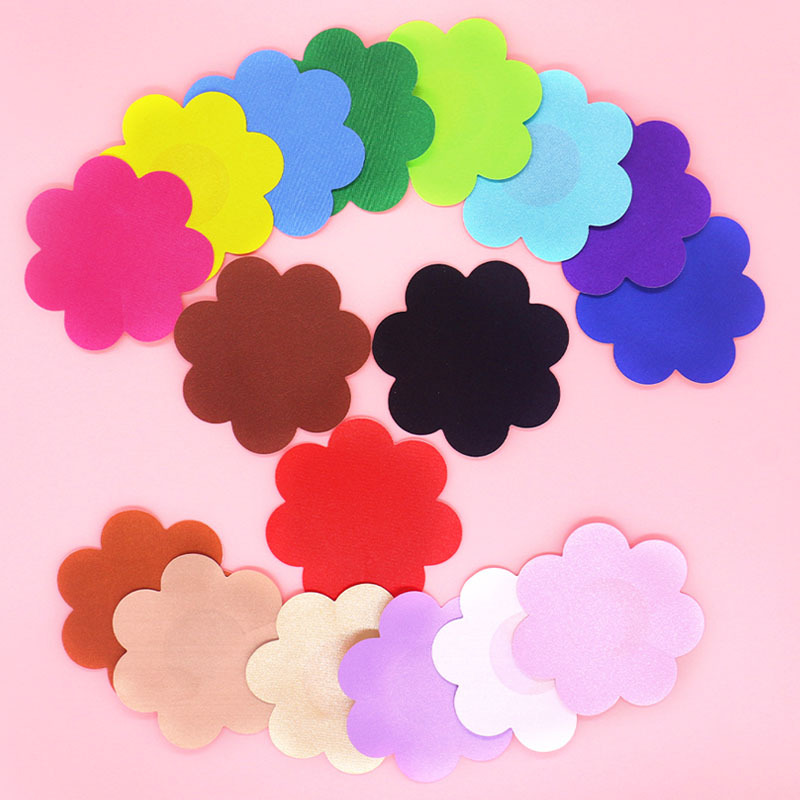 16 цветов в наличии, наклейки для сосков, невидимые наклейки для груди, одноразовые атласные анти-бамперы, дышащие наклейки, оптовая продажа