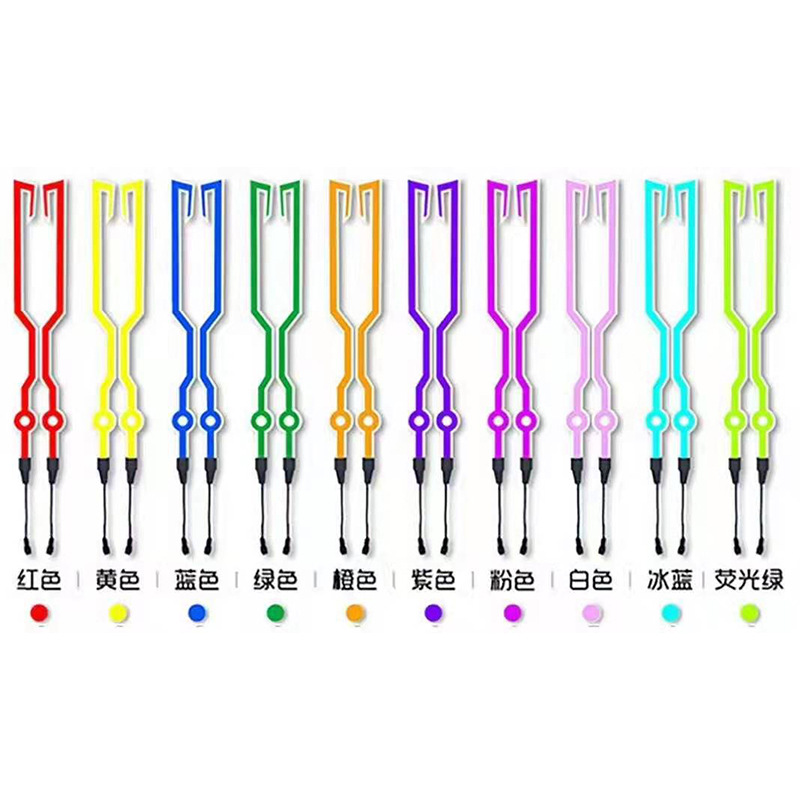 Cross-border supply internet celebrity luminous helmet Strip motorcycle helmet light bar classic one drag two helmet light bar