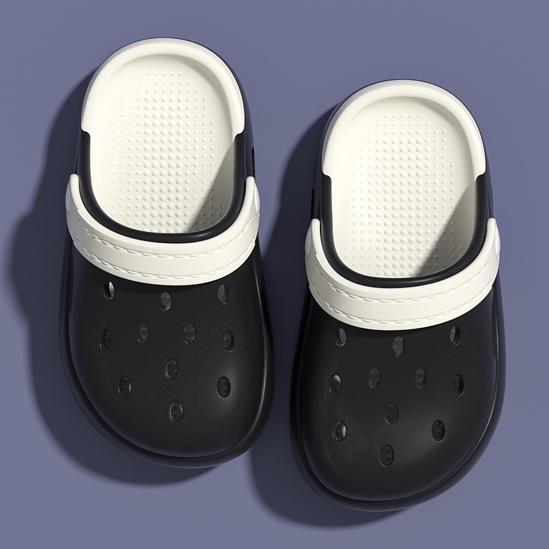 DIY Various Patterns Children's Hole Shoes Boys Baotou Slippers Girls' Sandals Slippers Outdoor Children's Shoes Trendy