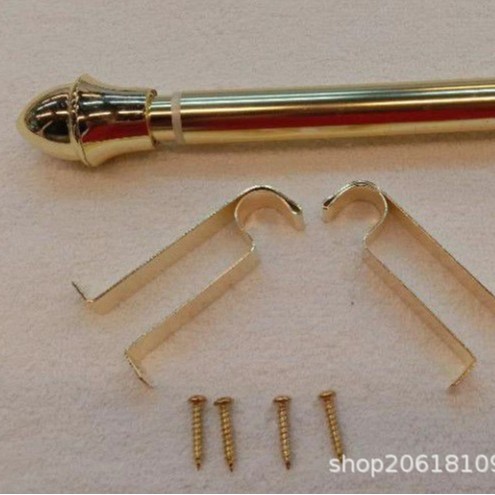 Телескопическая штанга для занавесок, простая телескопическая штанга, римская штанга, производители направляющих, утолщенная одиночная штанга, металлическая штанга, отличная длина