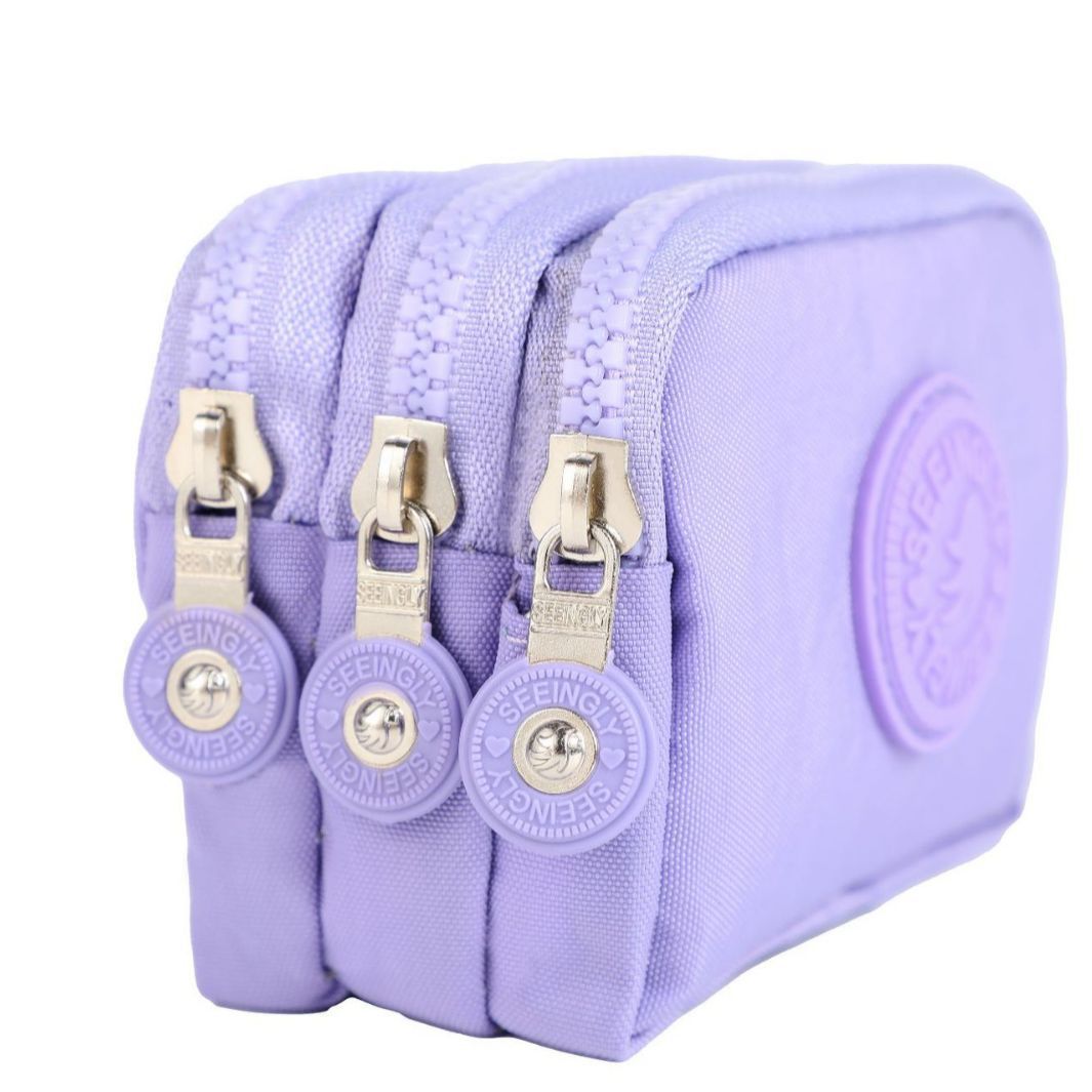 Factory direct foreign trade coin purse cross-border gift simple waterproof key bag nylon zipper coin purse wholesale