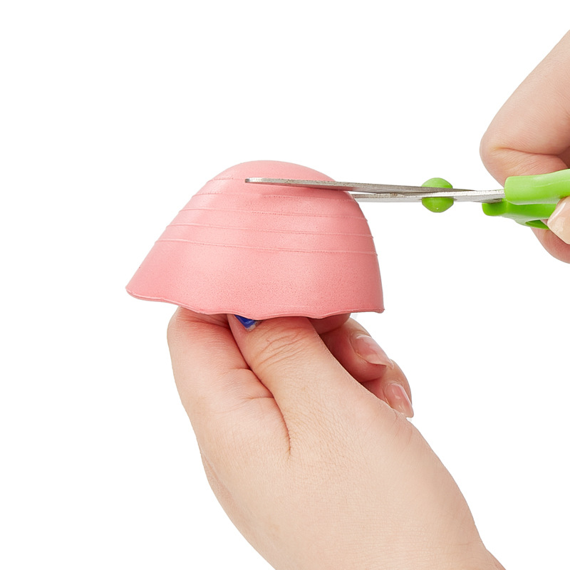 PU round toe pointed toe five color toe plug shoes big change small anti-wear anti-pain front foot pad half size pad