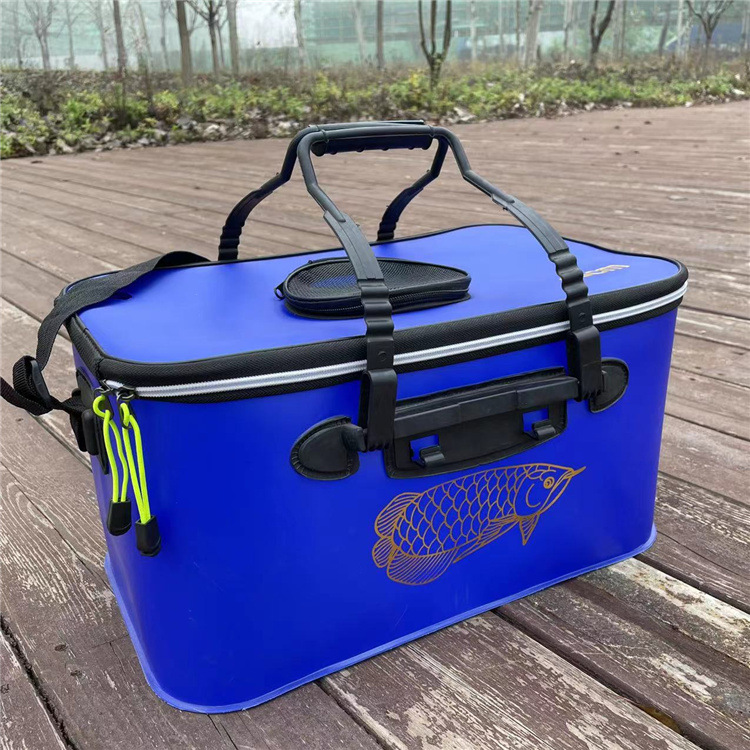 Fishing folding fish protection bucket live fish bucket eva bucket fishing box fish protection bag bucket wholesale fish supplies