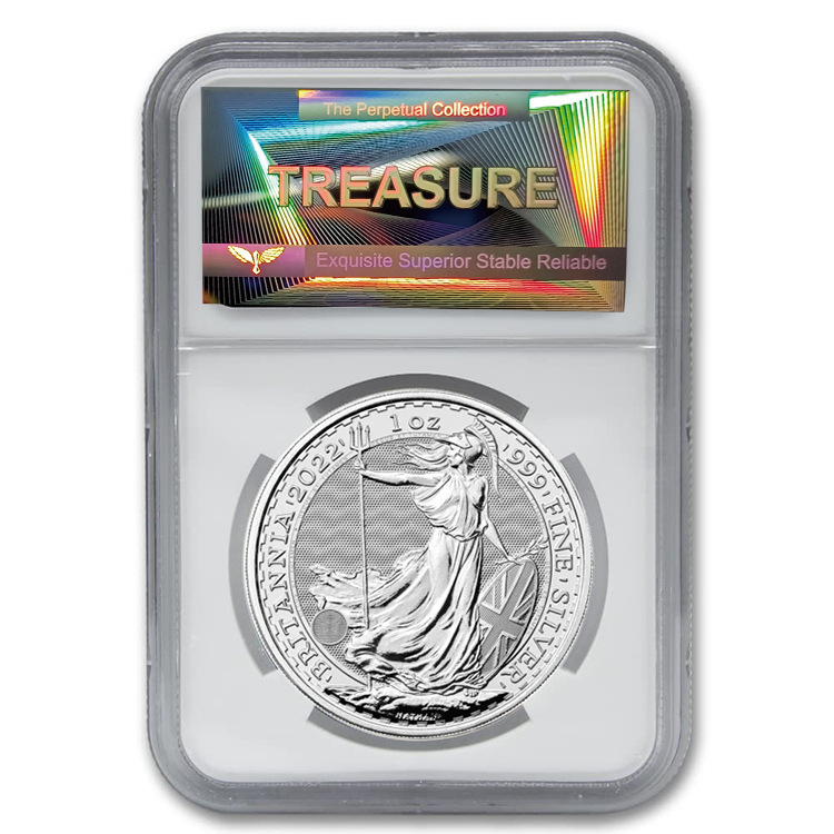 Cross-border Exclusive for Foreign Coins Silver Coins Coin Collection Box Protection Box Identification Box Rating Coin Box Label Empty Box