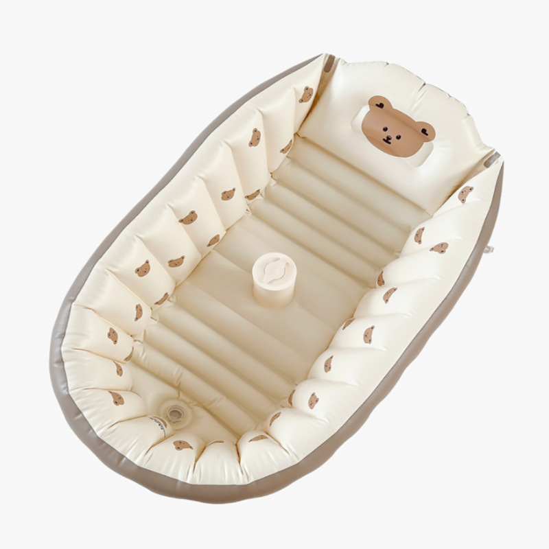 Ins Hanfeng Children's Inflatable Bathtub Infant's Inflatable Bath Indoor Children's Swimming Pool Home Bathtub