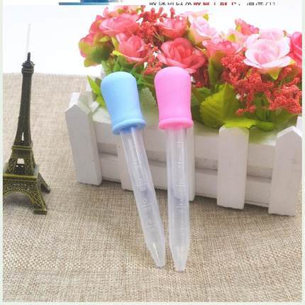 2.5ML silicone baby medicine feeding water dropper 3ML5ML silicone dropper infant medicine feeder