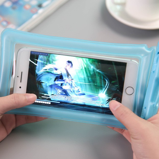 Manufacturer Floating Airbag Mobile Phone Waterproof Bag Outdoor Waterproof Bag Swimming Hot Spring Can Be Touch Screen