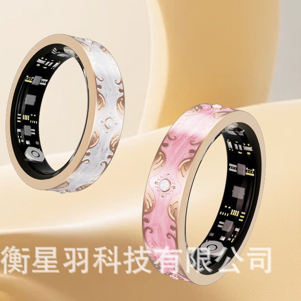 Кросс-Бордер Новое Эмаль Крафт V10 Умное Кольцо Мониторинг Частоты Сердца Кислорода Спорта Сна IP68 Водонепроницаемое