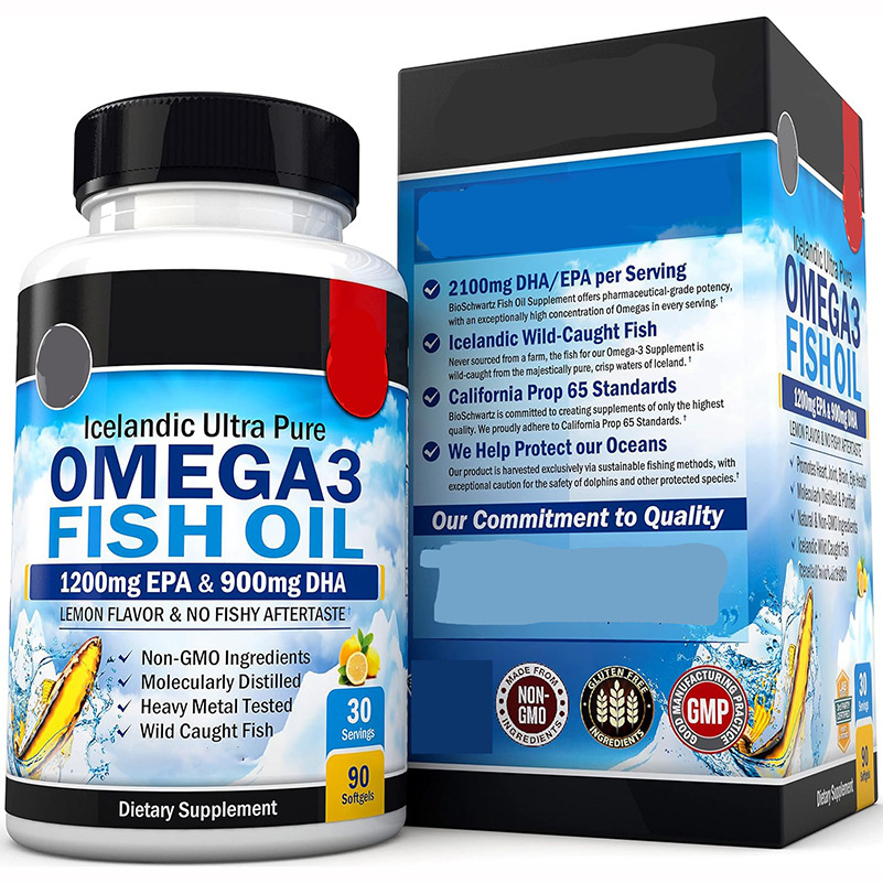 Cross-border Hot Selling Fish oil soft Capsule Fish oil soft capsules Source Manufacturer Supports OE M