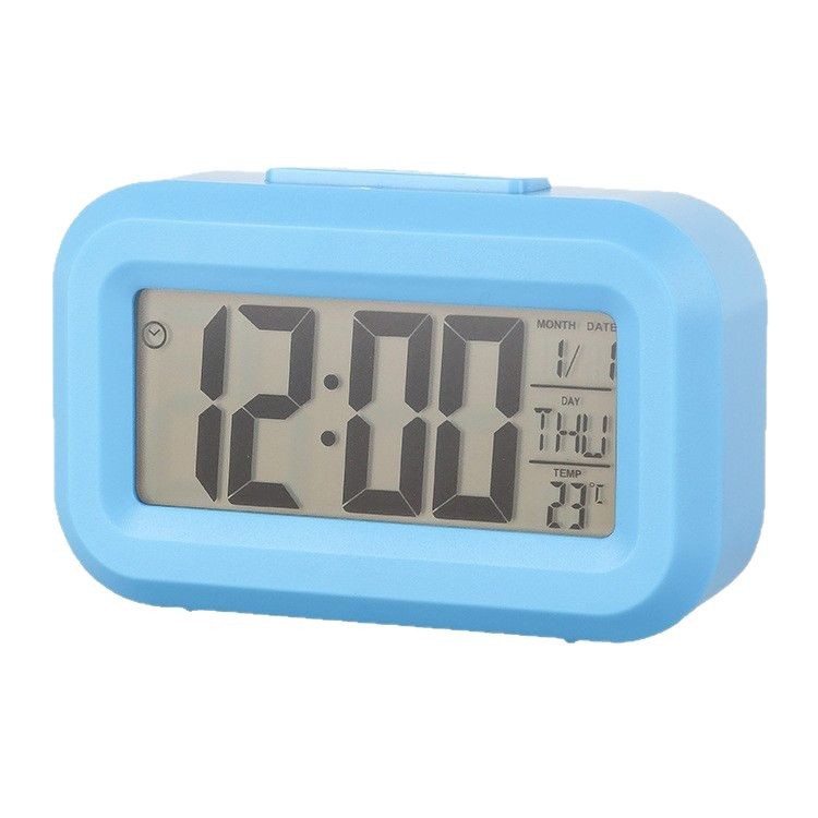 Creative Lazy temperature light induction luminous digital clock LED snooze electronic alarm clock smart clock alarm clock