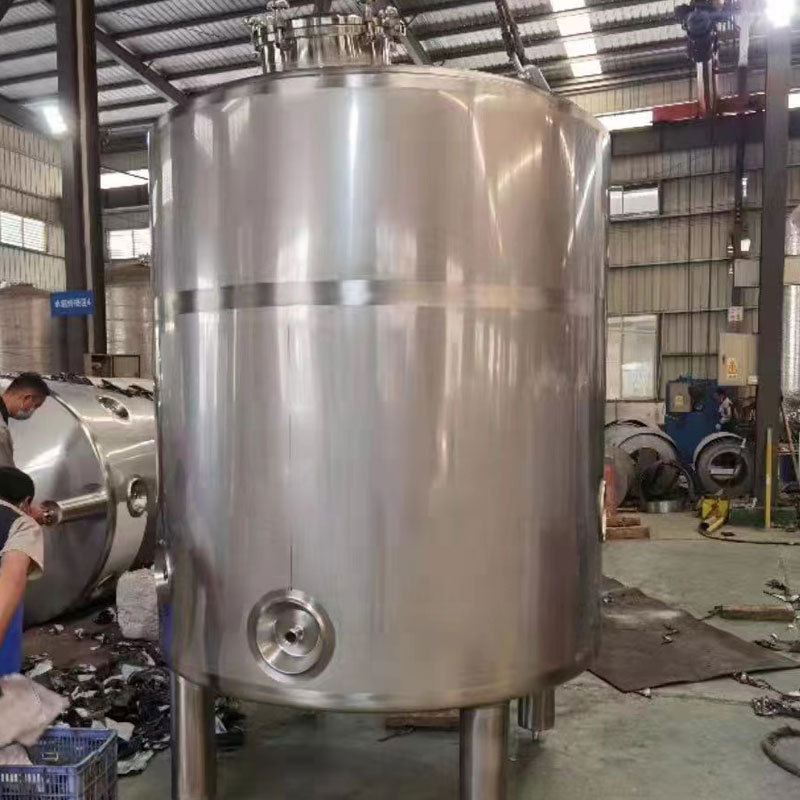 201/304 Stainless Steel Piggy Bank 316 Stainless Steel Food Grade Air Pressure Storage Cylinder Tank Environmentally Friendly Air Compression Tank