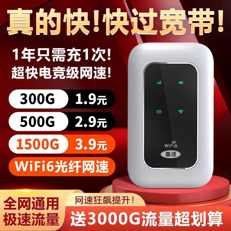 Portable Wifi Router, Card-Free Wireless Network Card, Internet Access, Removable Mobile Phone, Portable Network Card Wholesale